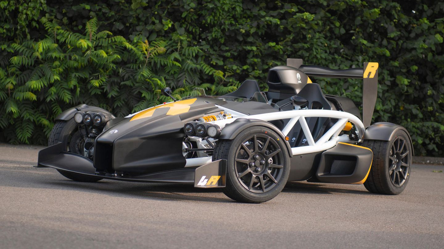 One-of-a-kind sports car: the Ariel Atom 4R weighs 600 kilograms and produces 400 hp