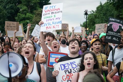 USA: Pro-Choice Demonstranten in Washington