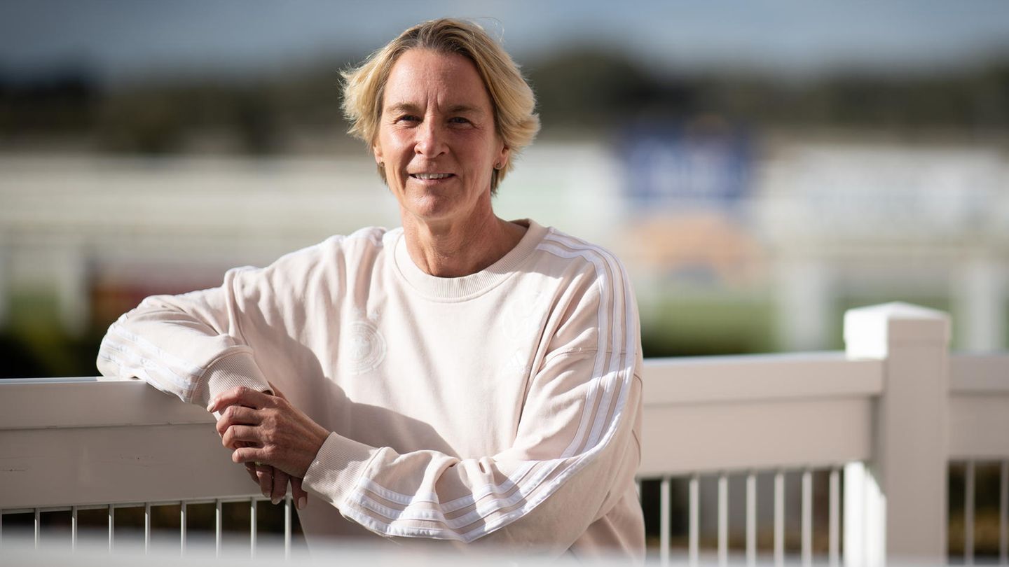 Trainerin des deutschen Teams bei der Frauen WM: Martina Voss-Tecklenburg