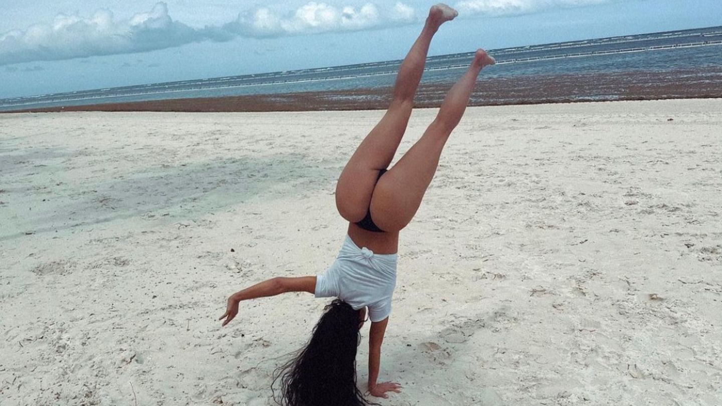 People of today: Kim Kardashian is upside down – bizarre snapshot amused the Internet