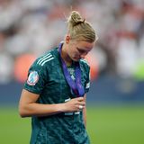 Alexandra Popp war bei der Frauen-EURO 2022 in Großbritannien herausragend