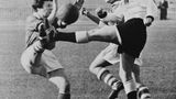 Finale des Vorläufers der Fußball-EM der Frauen 1957: England gegen Deutschland