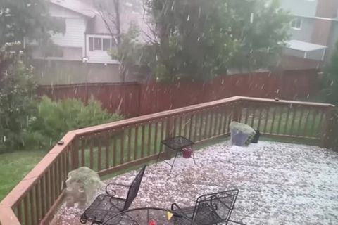 Video: Extremer Hagel in Colorado Springs