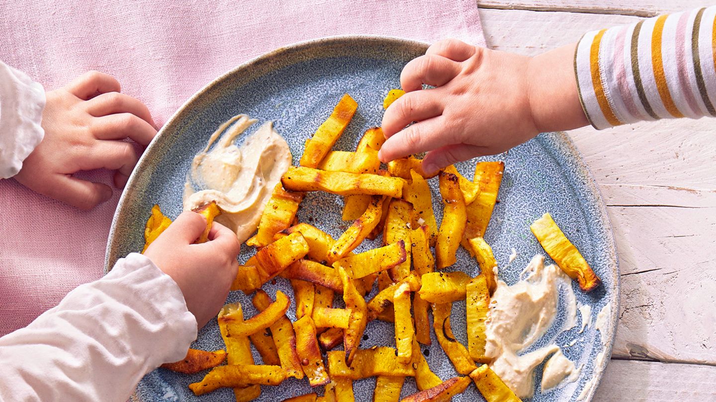 Rezeptstrecke: Vier Gerichte, die Kinder lieben, gesund interpretiert ...