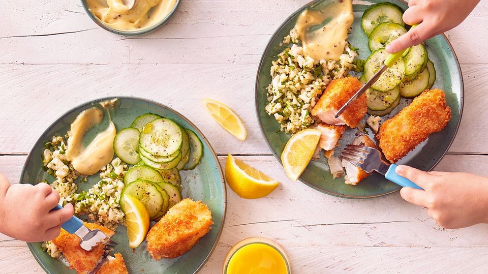 Rezeptstrecke: Vier Gerichte, die Kinder lieben, gesund interpretiert ...