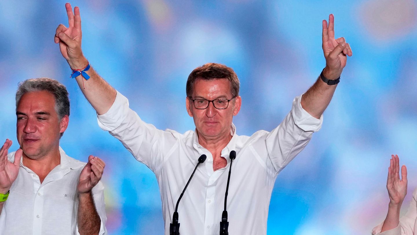 Alberto Feijoo, Vorsitzender der konservativen Volkspartei (PP) in Spanien
