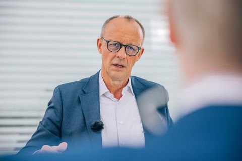 Der CDU-Vorsitzende Friedrich Merz