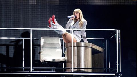 Sängerin Taylor Swift tritt bei ihrer "The Eras Tour" aus