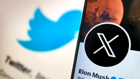 Das weltweit bekannte Vogel-Logo von Twitter soll bald einem großen X weichen