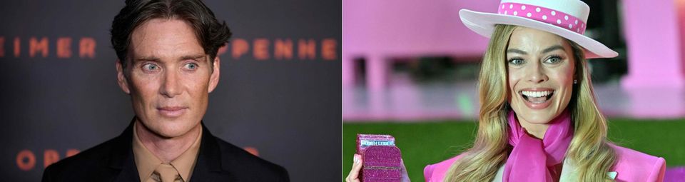 Film-Hype: Cillian Murphy und Margot Robbie sind die Stars aus "Oppenheimer" und "Barbie" Cillian Murphy und Margot Robbie sind die Stars aus "Oppenheimer" und "Barbie"