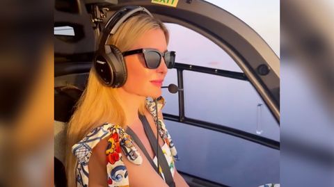 Was macht Ivanka Trump heute? Richtig, sie nimmt Helikopter-Flugstunden