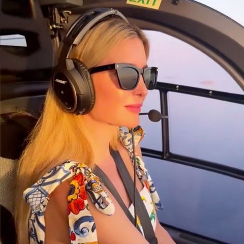 Was macht Ivanka Trump heute? Richtig, sie nimmt Helikopter-Flugstunden