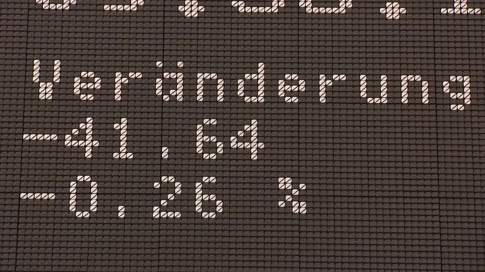 Video: Dax zum Auftakt der Notenbankenwoche im Minus