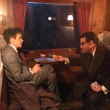 Cillian Murphy als J. Robert Oppenheimer und David Krumholtz als Isidor Rabi