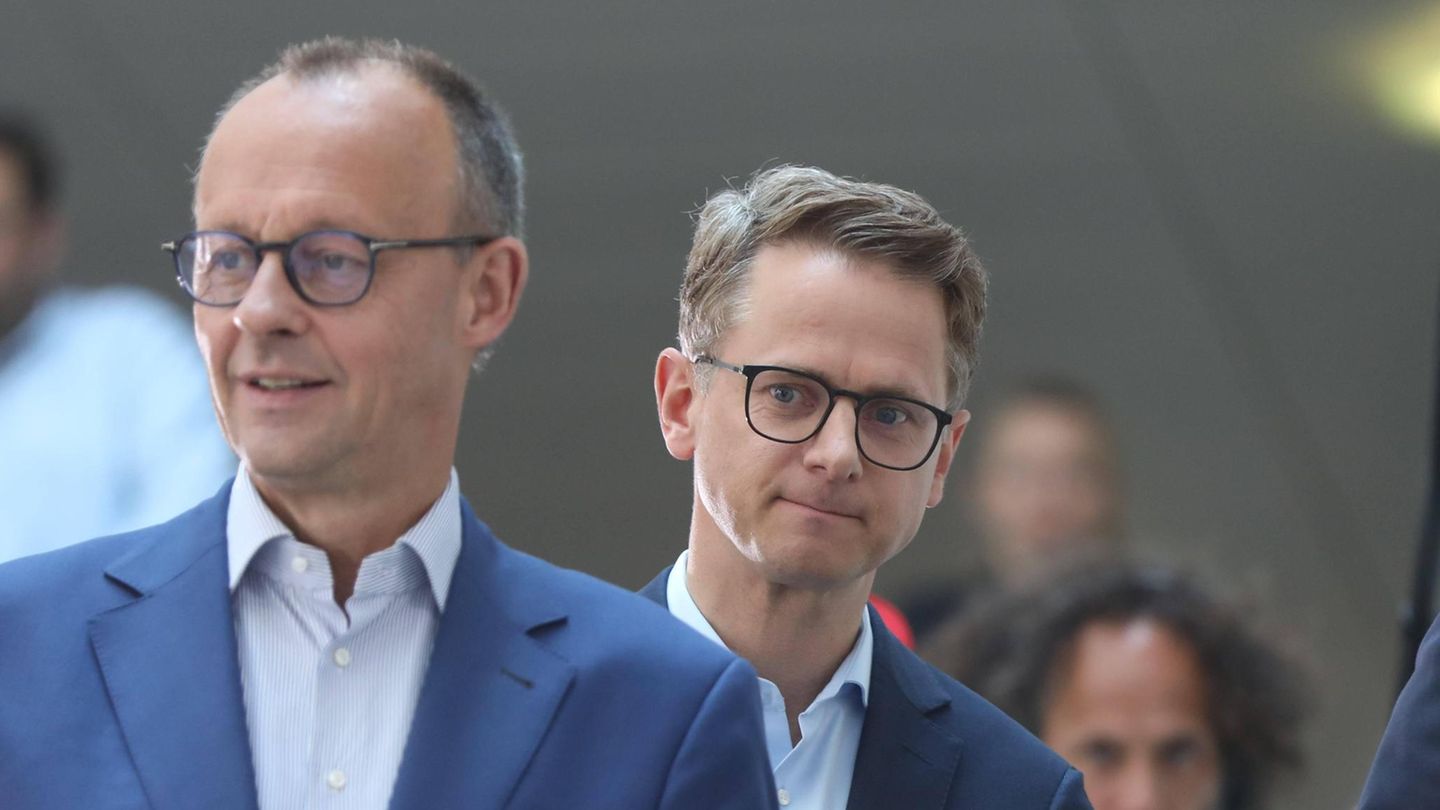 Carsten Linnemann mit Friedrich Merz