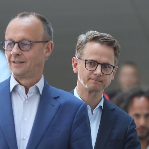Carsten Linnemann mit Friedrich Merz