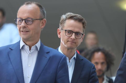 Carsten Linnemann mit Friedrich Merz