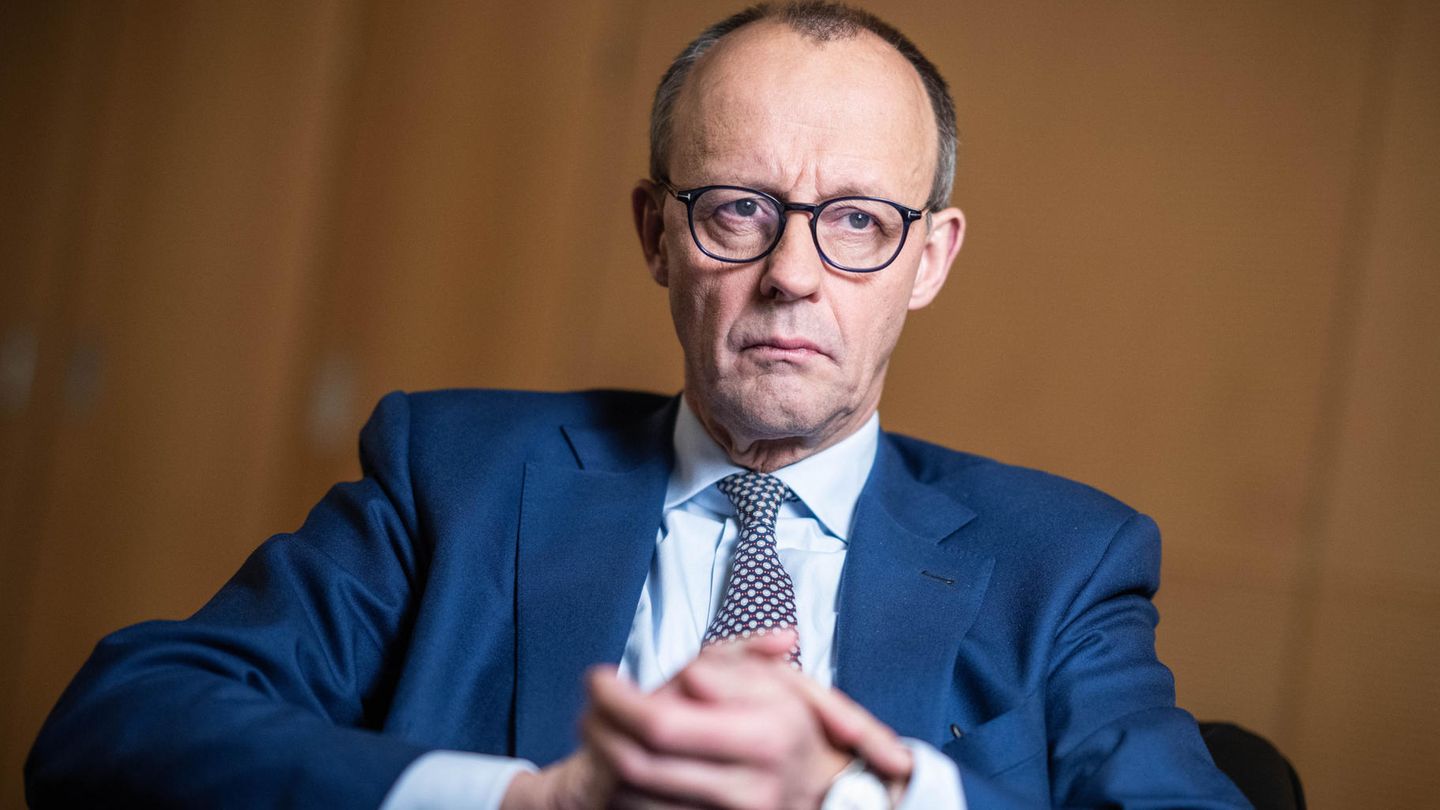 Friedrich Merz, CDU Bundesvorsitzender und Fraktionsvorsitzender der CDU/CSU Fraktion