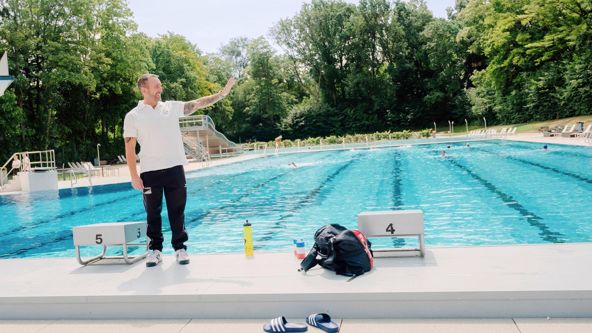 Freibad Bademeister