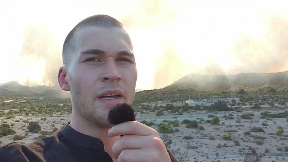 "Eigentlich hatten die Leute gehofft, dass es jetzt vorbei ist" – stern-Reporter berichtet aus Rhodos