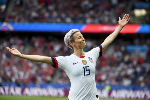 Megan Rapinoe: Die US-Spielerin jubelt