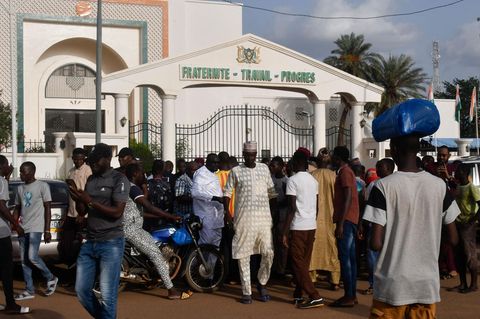 Protest im Niger