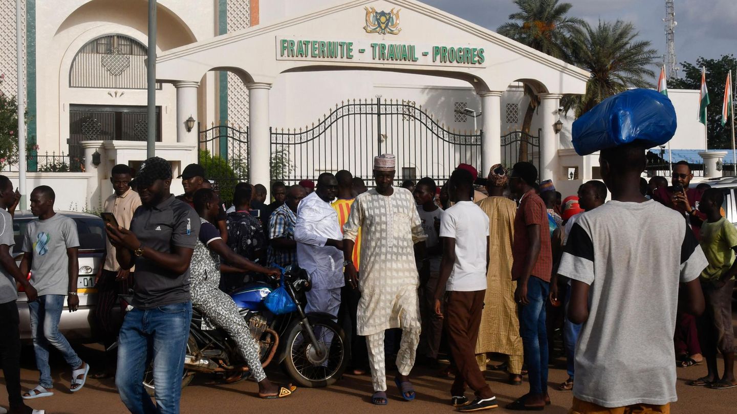 Protest im Niger