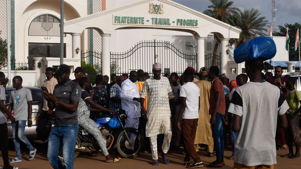 Protest im Niger