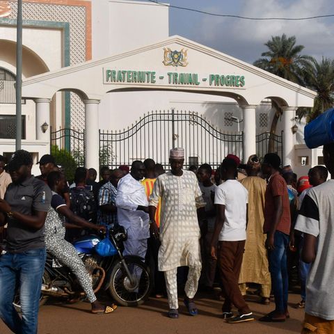 Protest im Niger