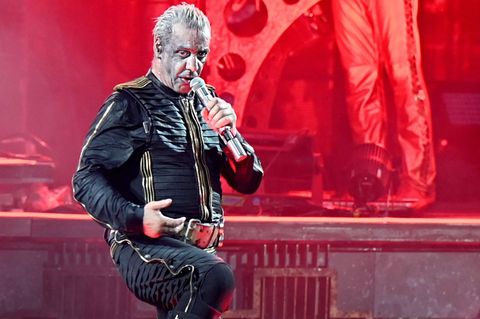 Till Lindemann, Sänger der Band Rammstein