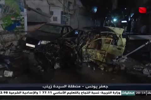 Video: Mehrere Tote nach Explosion von Bombe an schiitischem Wallfahrtsort in Syrien