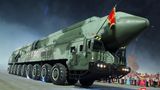 Eine Interkontinentalrakete des Typs Hwasong-18 (Foto) soll nach KCNA-Angaben auch bei der Militärparade gezeigt worden sein