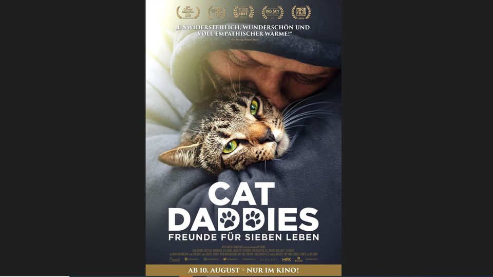Das Plakat zum Film "Cat Daddies – Freunde für sieben Leben" Das Plakat zum Film "Cat Daddies – Freunde für sieben Leben"