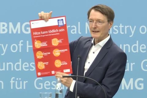 Video: Lauterbach will Zahl der Hitzetoten halbieren