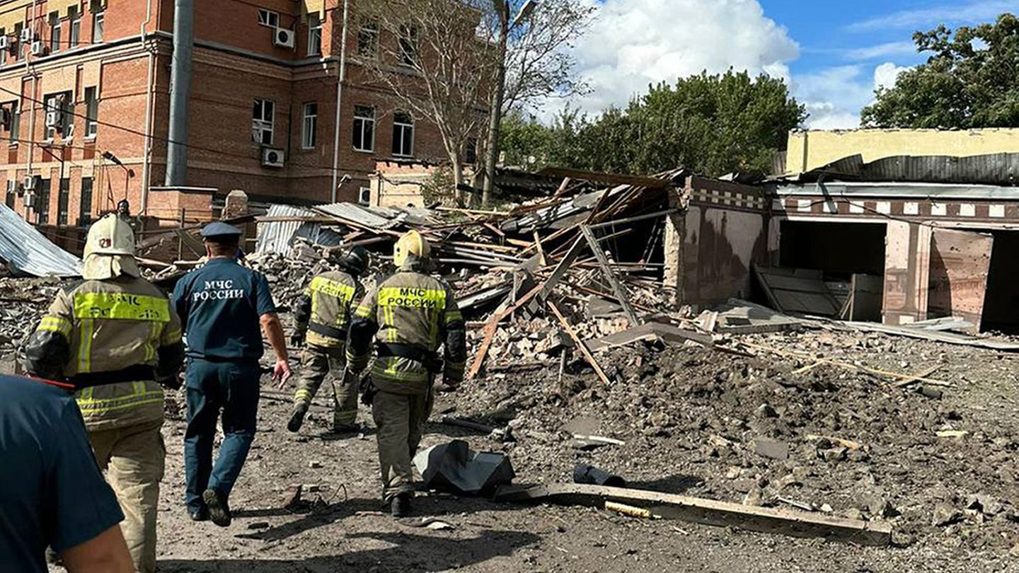 Explosion in der südrussischen Großstadt Taganrog