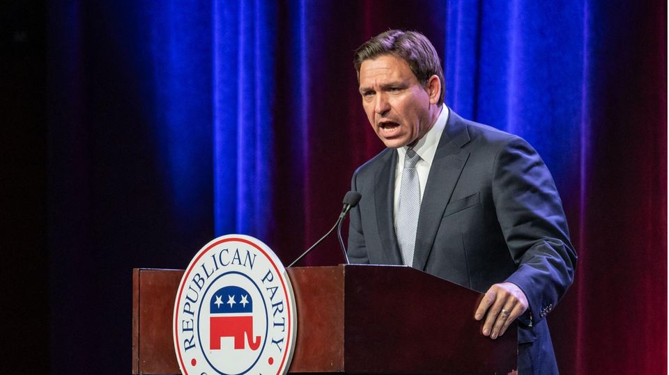 Ron DeSantis in Iowa