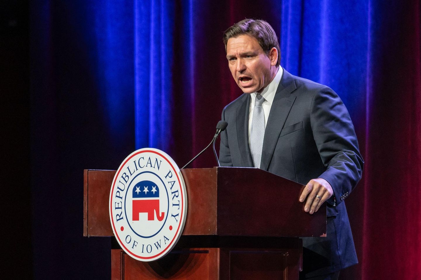 Ron DeSantis in Iowa