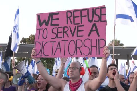 Video: Israel: Demonstrationen gegen Regierung halten an