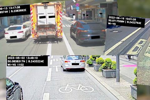 "Dieser Egoismus nervt": Busfahrer fotografieren Parksünder auf Busspur mit Frontkamera