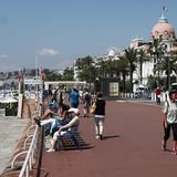 Promenade in Nizza, Frankreich