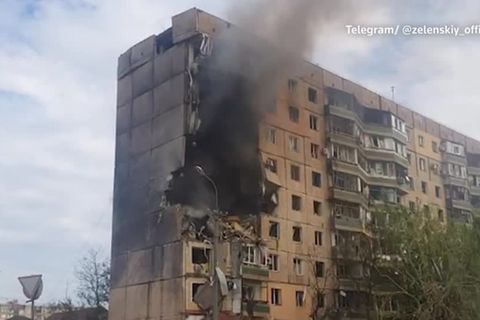 Video: Ukraine-Krieg: Tote bei Raketenangriffen