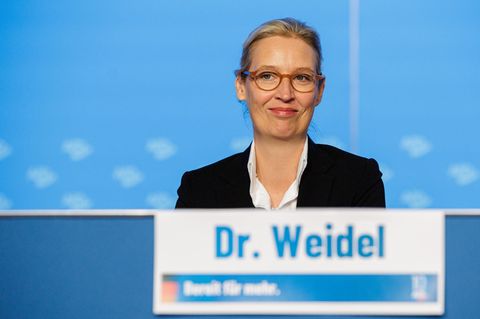 Die AfD unter Parteichefin Alice Weidel bekommt die meisten Parteispenden. 