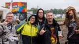 Wacken-Fans auf dem Festivalgelände
