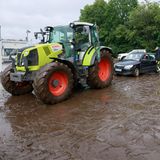 Ein Traktor in Wacken