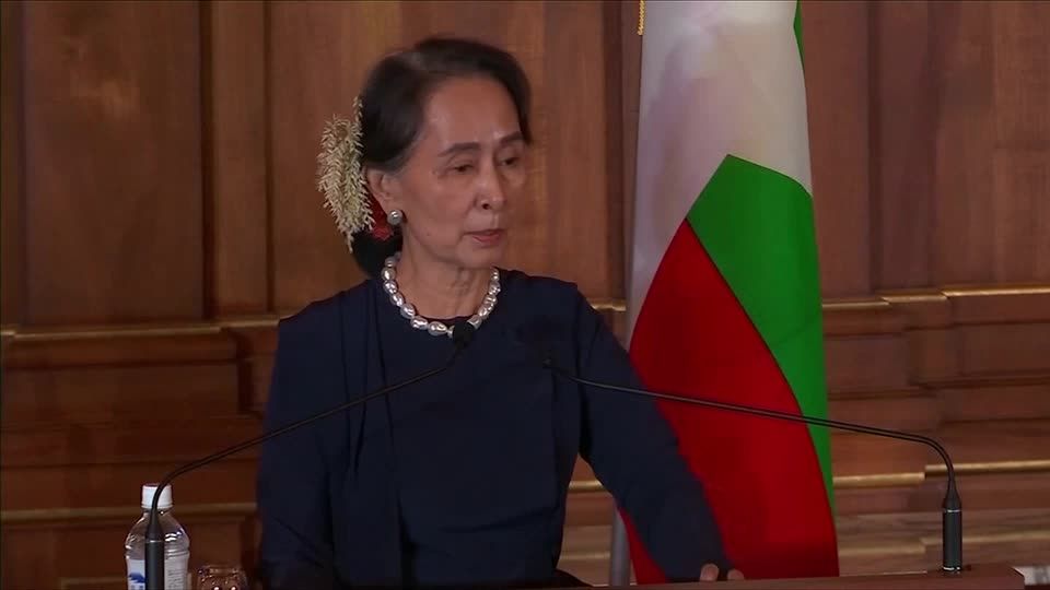 Video: Medien: Myanmars Ex-Regierungschefin Suu Kyi soll in fünf Fällen begnadigt werden