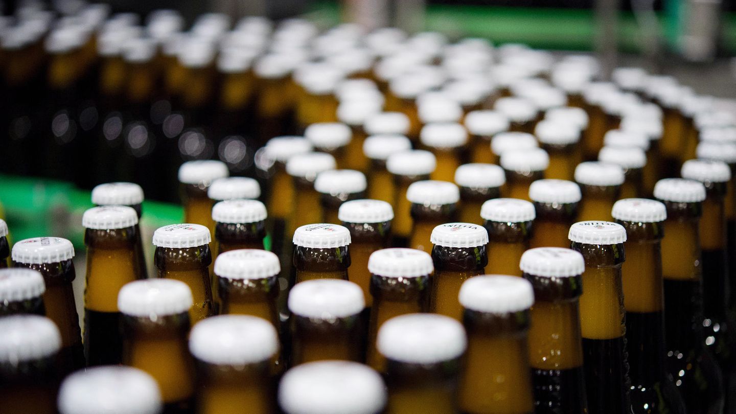 Der Bierabsatz in Deutschland ist rückläufig