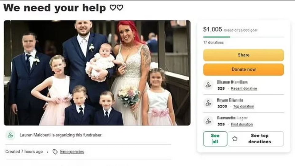 Die Website der Spendenkampagne Die Website der Spendenkampagne