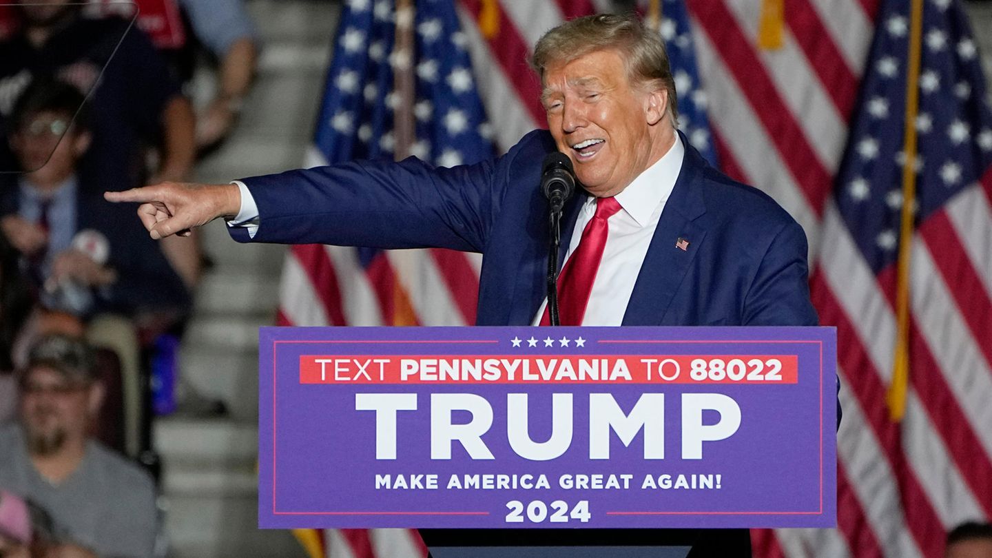 Donald Trump Umfragehoch