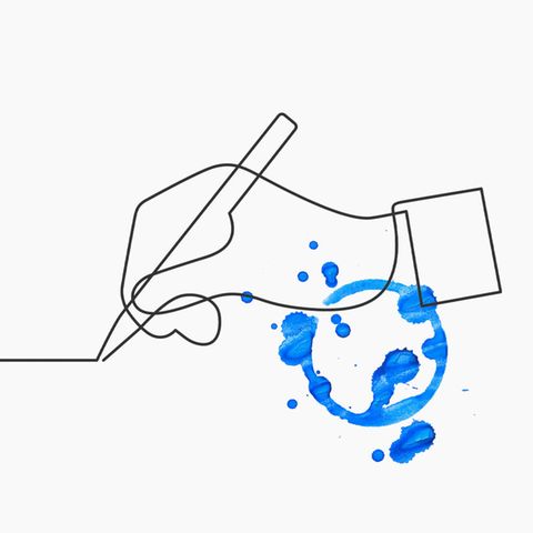 Ein Brief an Illustration zum Thema Scheidungskinder