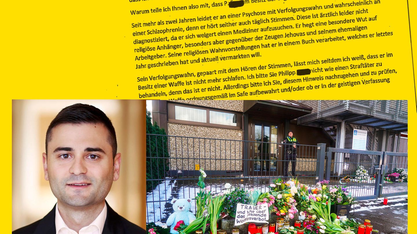 Amoklauf in Hamburg: Der stern veröffentlicht Teile des Briefes, in dem vor Phillipp F. gewarnt wird. Amoklauf in Hamburg: Der stern veröffentlicht Teile des Briefes, in dem vor Phillipp F. gewarnt wird.